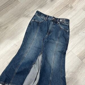Express Midi Denim Skirt